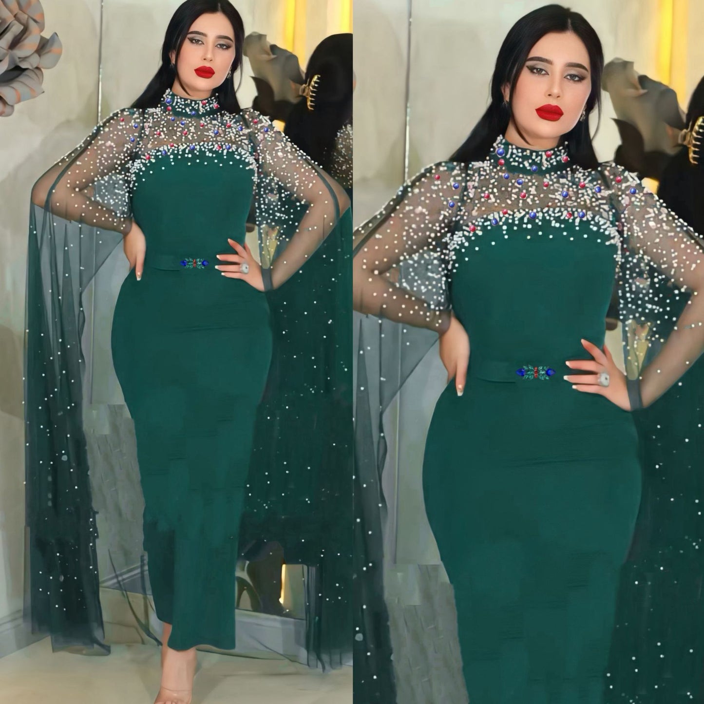 A Fashionable And Personalized Saudi Dress For Women