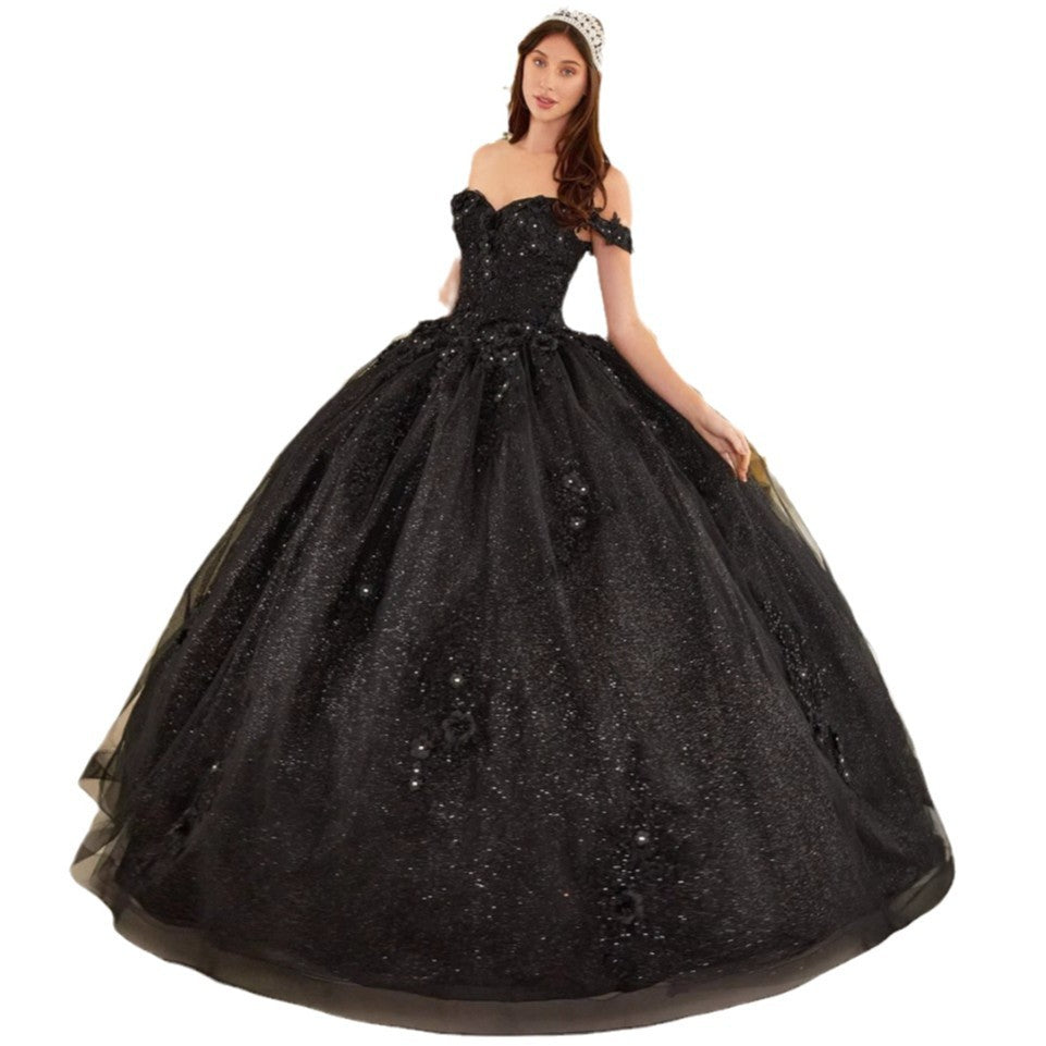 Elegant One-Shoulder Long Evening Dress