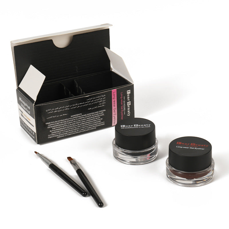 Two-color bottle eyeliner cream