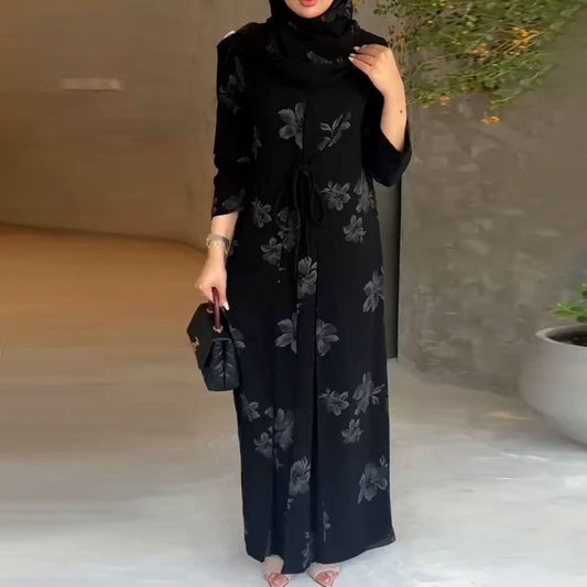 Affordable Luxury Style Simple Graceful Elegant Slimming Elegant Flowers Outer Batch Trench Coat