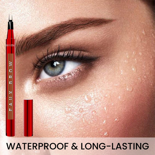 Eyebrow pencil setting cream for double-ended pens